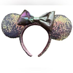 Minnie NWOT 50th Anniversary Iridescent Ears Headband Disney